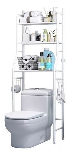 Estante Mueble Organizador Bano 3 Nivele