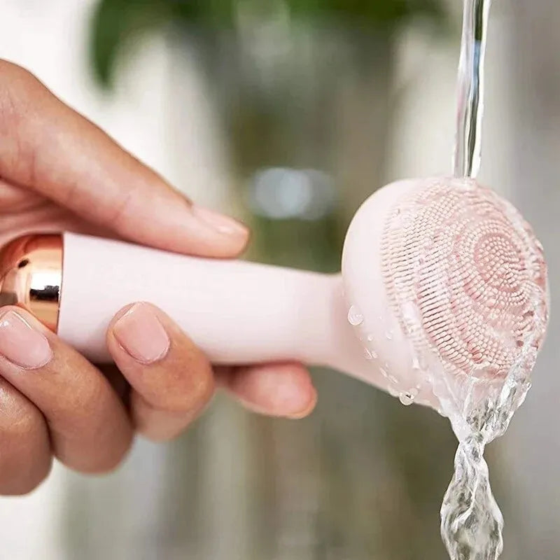 Cepillo Limpiador Masajeador Facial Premium Recargable Usb